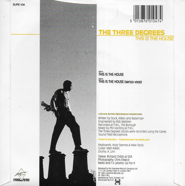 The Three Degrees - This is the house (Engelse uitgave)