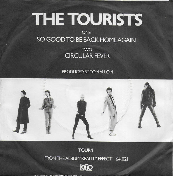 The Tourists - So good to be back home again (Duitse uitgave)