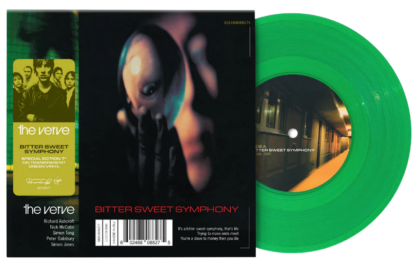 The Verve - Bitter sweet symphony (Transparent green vinyl)