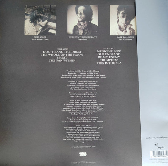 The Waterboys - This Is The Sea (Limited edition, clear vinyl) (LP)