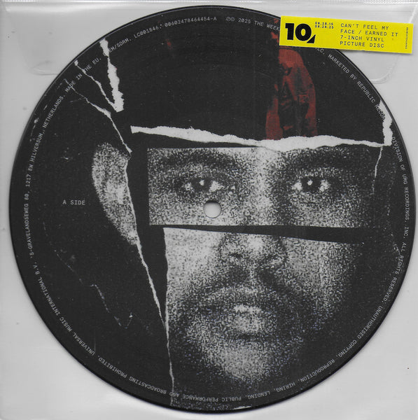 The Weeknd - Can't feel my face / Earned it (10th Anniversary, picture disc)