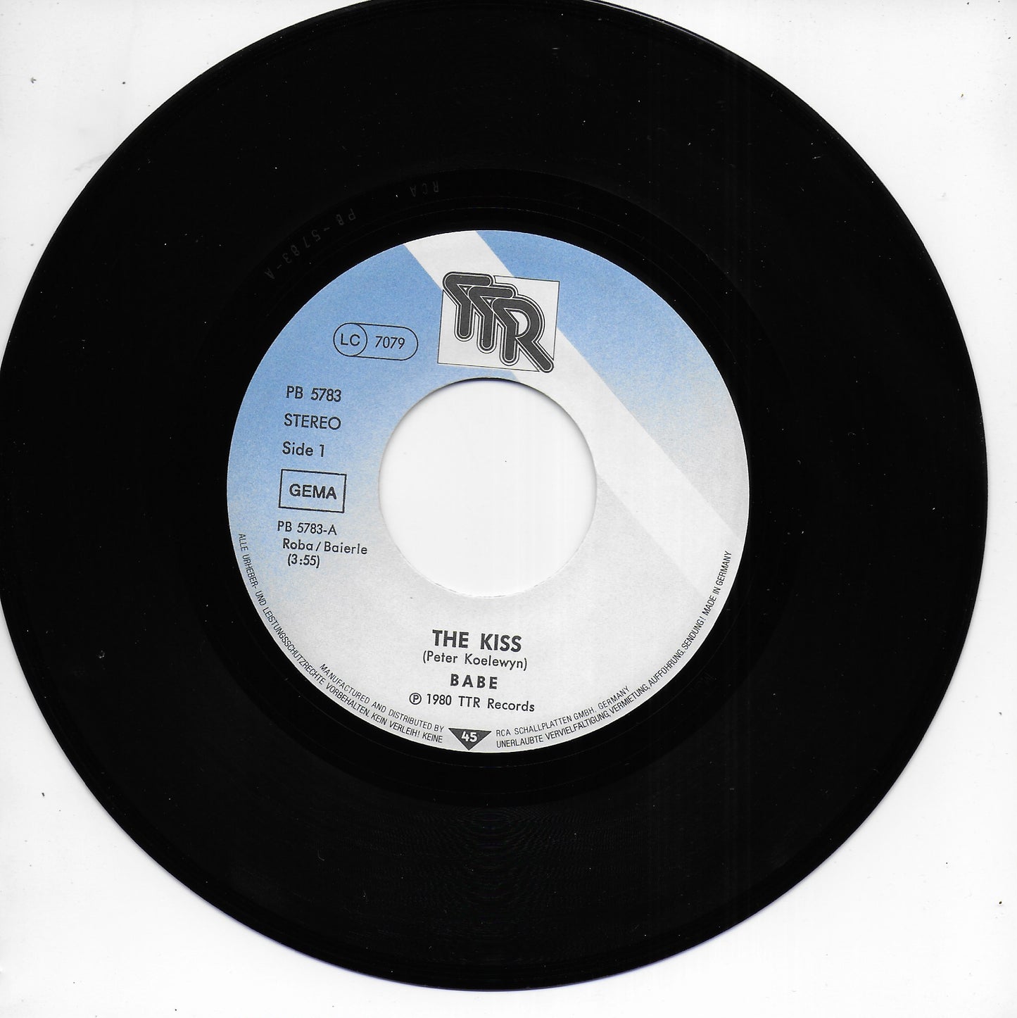 Babe - The kiss (Duitse uitgave)
