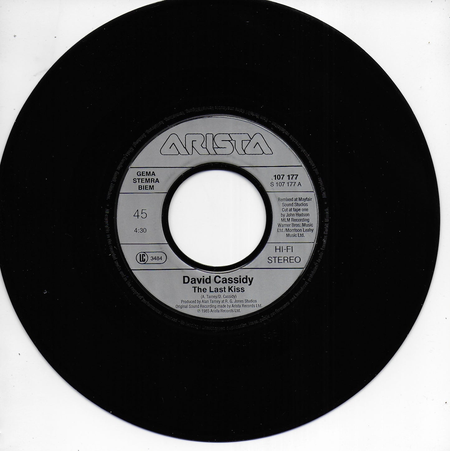 David Cassidy - The last kiss