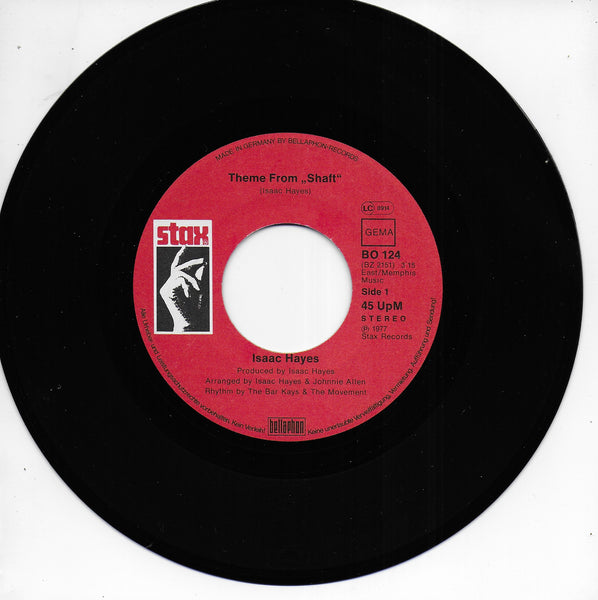 Isaac Hayes - Theme from "Shaft" / Theme from "The Men" (Duitse uitgave)