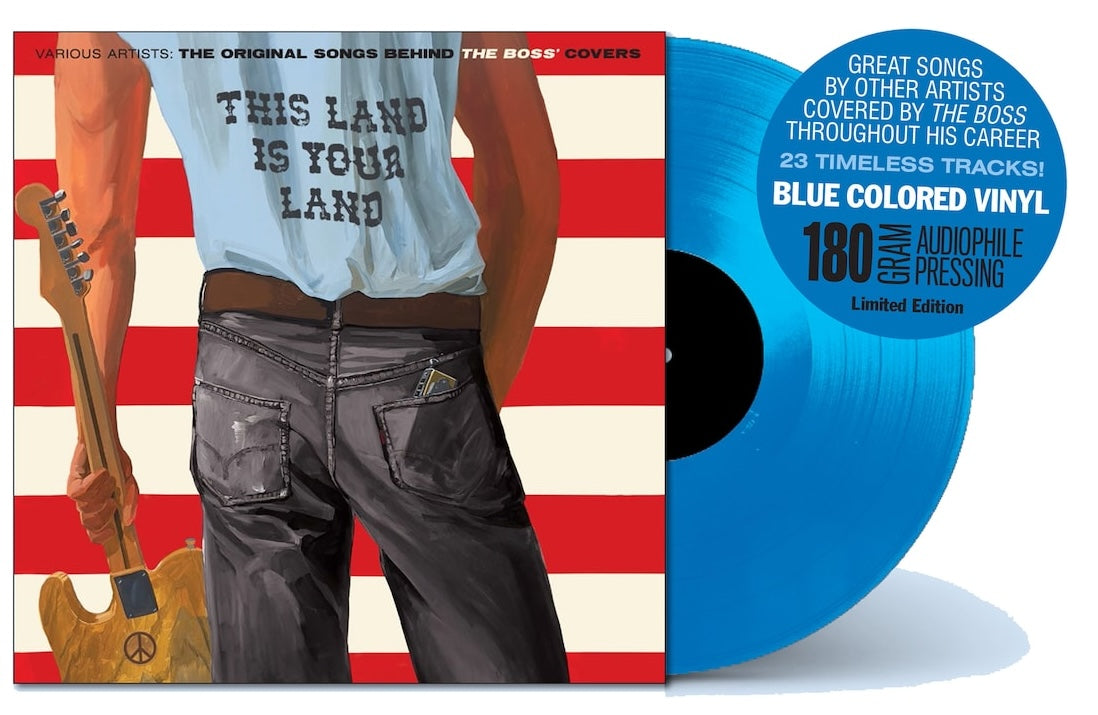 Various - This Land Is Your Land | The Original Songs Behind The Boss' Covers (Limited blue vinyl) (LP)