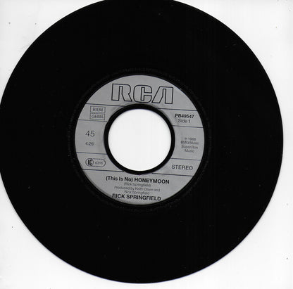 Rick Springfield - (This is no) Honeymoon