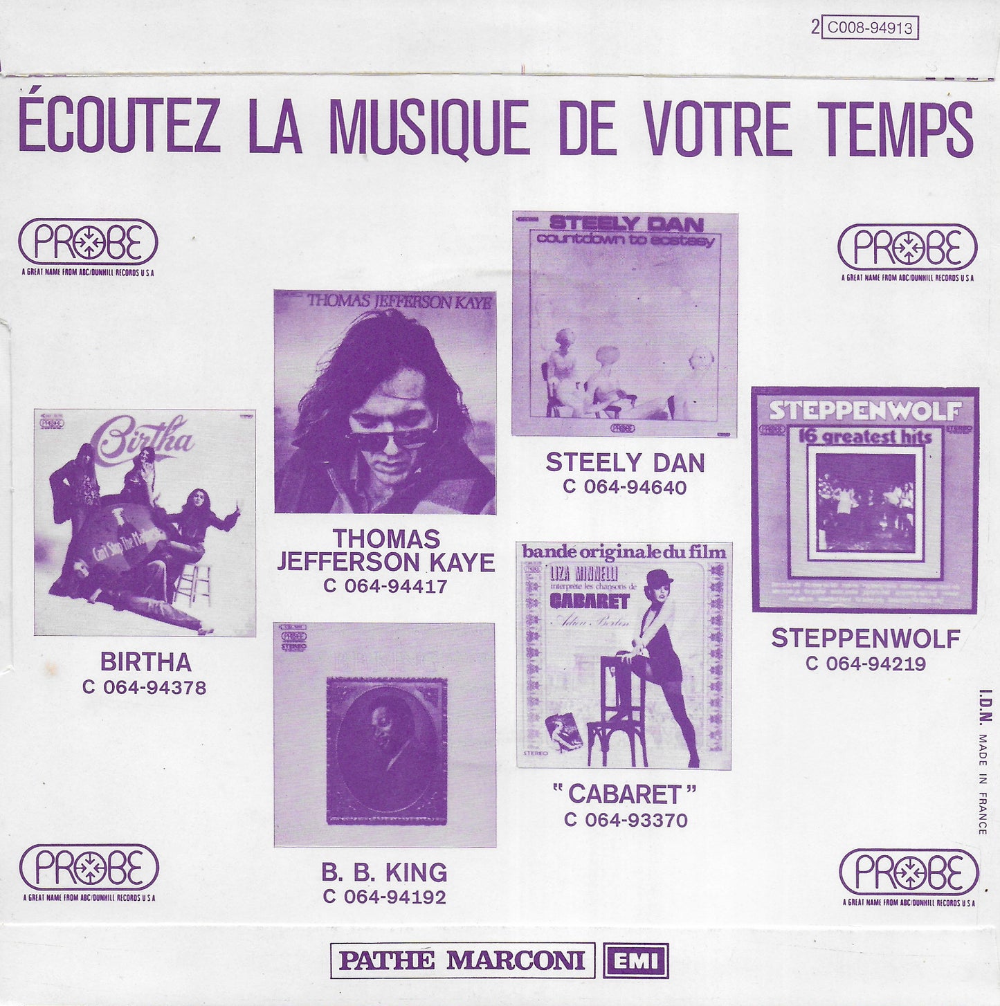 Three Dog Night - Let me serenade you (Franse uitgave)