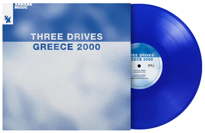 Three Drives On A Vinyl - Greece 2000 (Limited blue vinyl) (12" Maxi Single)