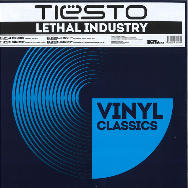 Tiësto - Lethal industry (12" Maxi Single)