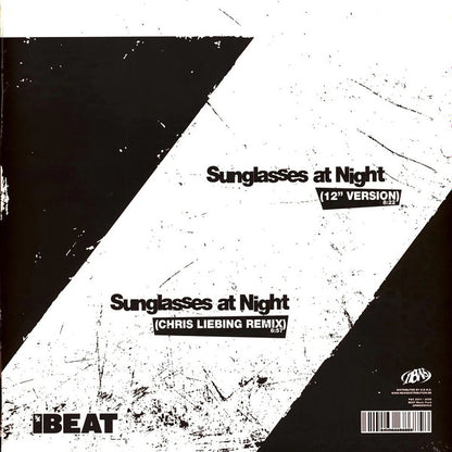 Tiga & Zyntherius - Sunglasses at night (12" Maxi Single)