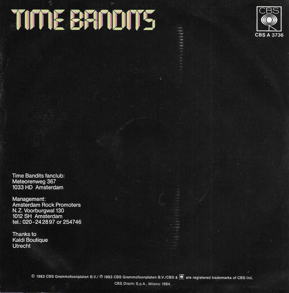 Time Bandits - I'm only shooting love (Italiaanse uitgave)