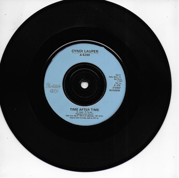 Cyndi Lauper - Time after time (Engelse uitgave)