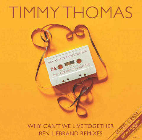 Timmy Thomas - Why can't we live together (Ben Liebrand remixes) (12" Maxi Single)