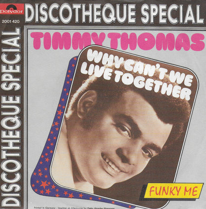 Timmy Thomas - Why can't we live together (Duitse uitgave)