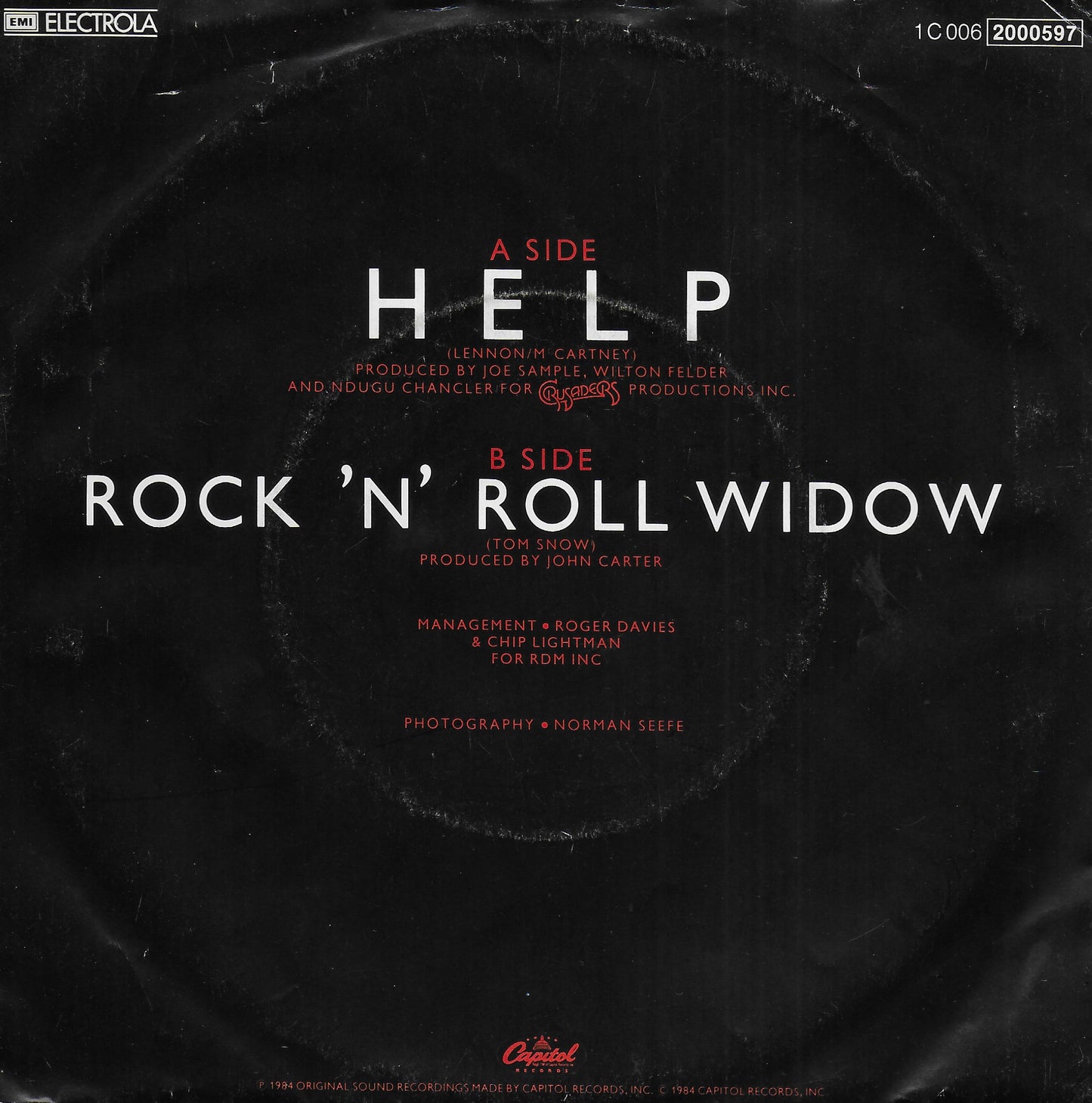 Tina Turner - Help (Duitse uitgave)