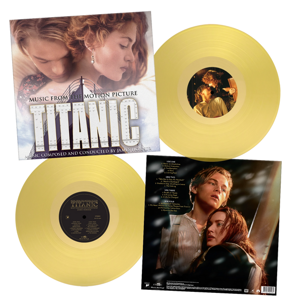 OST - Titanic (Limited translucent yellow coloured vinyl) (2LP)