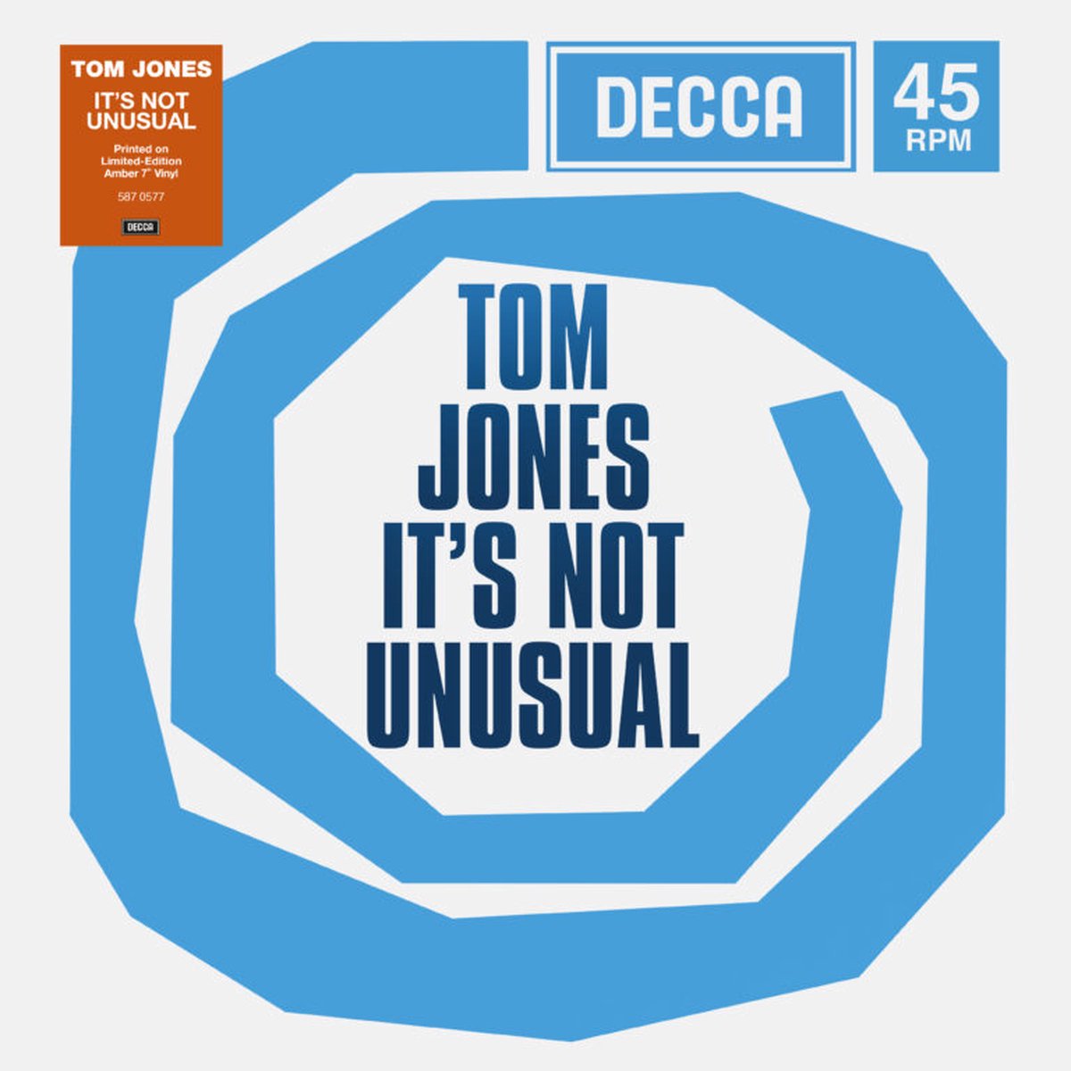 Tom Jones - It's not unusual (Limited RSD 2024 amber vinyl)