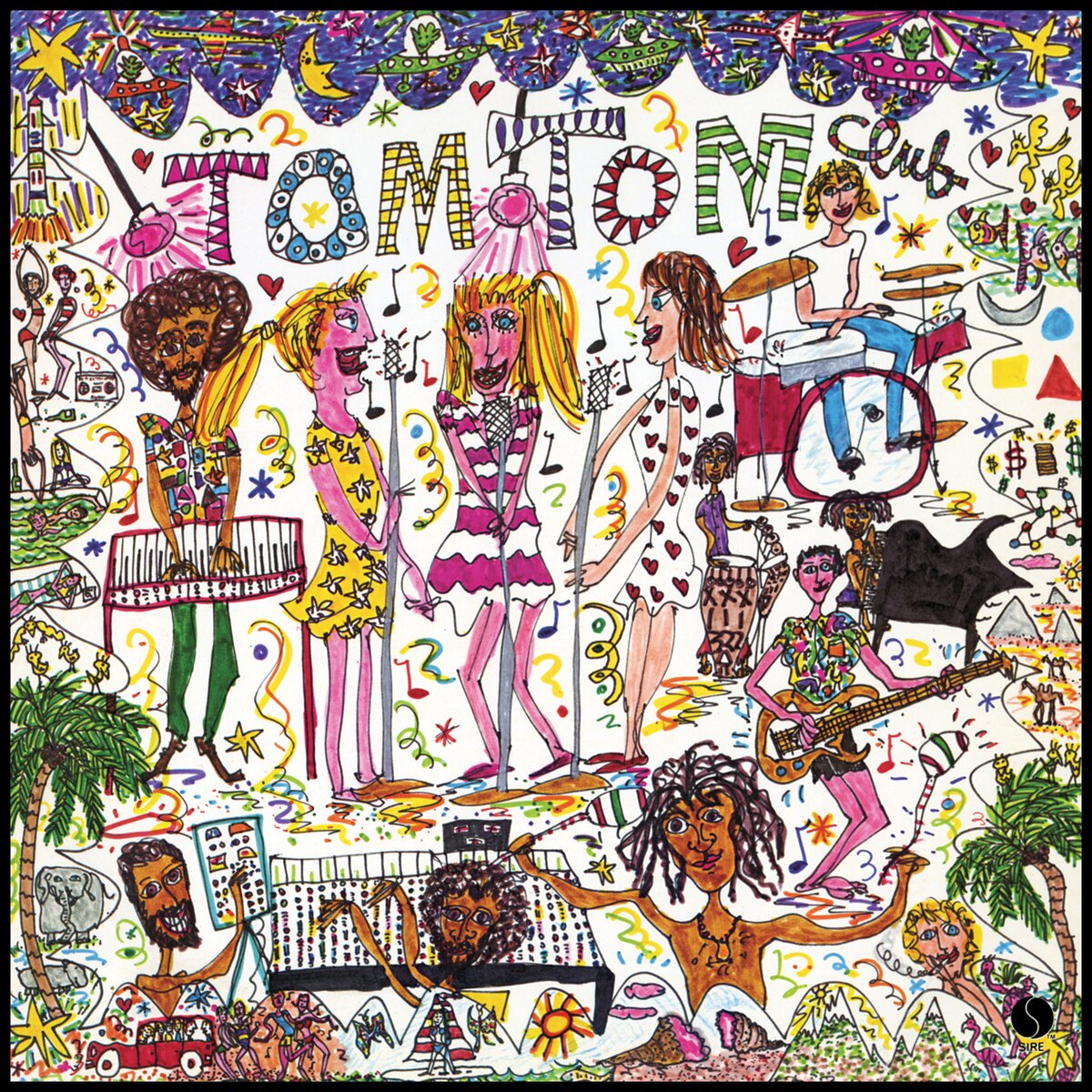 Tom Tom Club - Tom Tom Club (45th Anniversary | green, pink & white splatter vinyl) (LP)