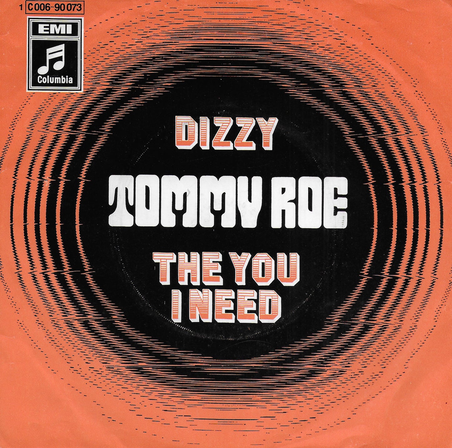 Tommy Roe - Dizzy (Duitse uitgave)