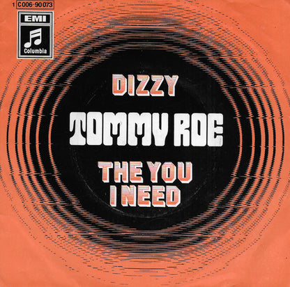 Tommy Roe - Dizzy (Duitse uitgave)