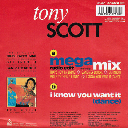 Tony Scott - The Tony Scott Megamix (Duitse uitgave)