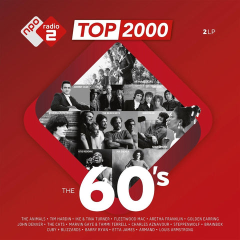 Various - Top 2000 | The 60's (Coloured vinyl) (2LP)