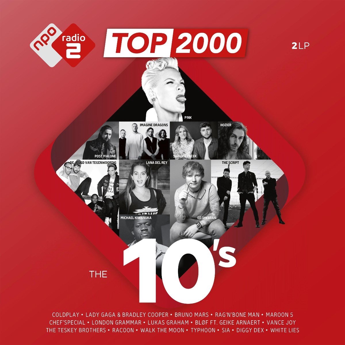Various - Top 2000 | The 10's (Coloured vinyl) (2LP)