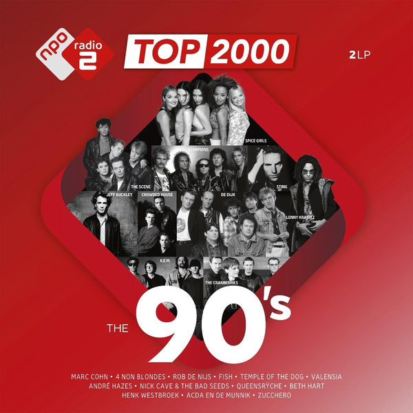 Various - Top 2000 | The 90's (Coloured vinyl) (2LP)