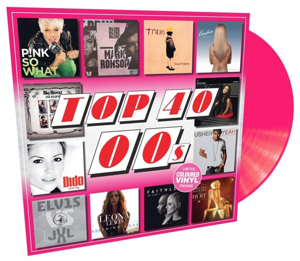 Various - Top 40 00's (Limited edition, pink vinyl) (LP)