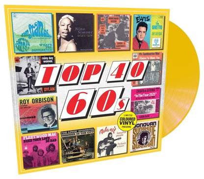 Various  - Top 40 60's (Limited edition, yellow vinyl) (LP)