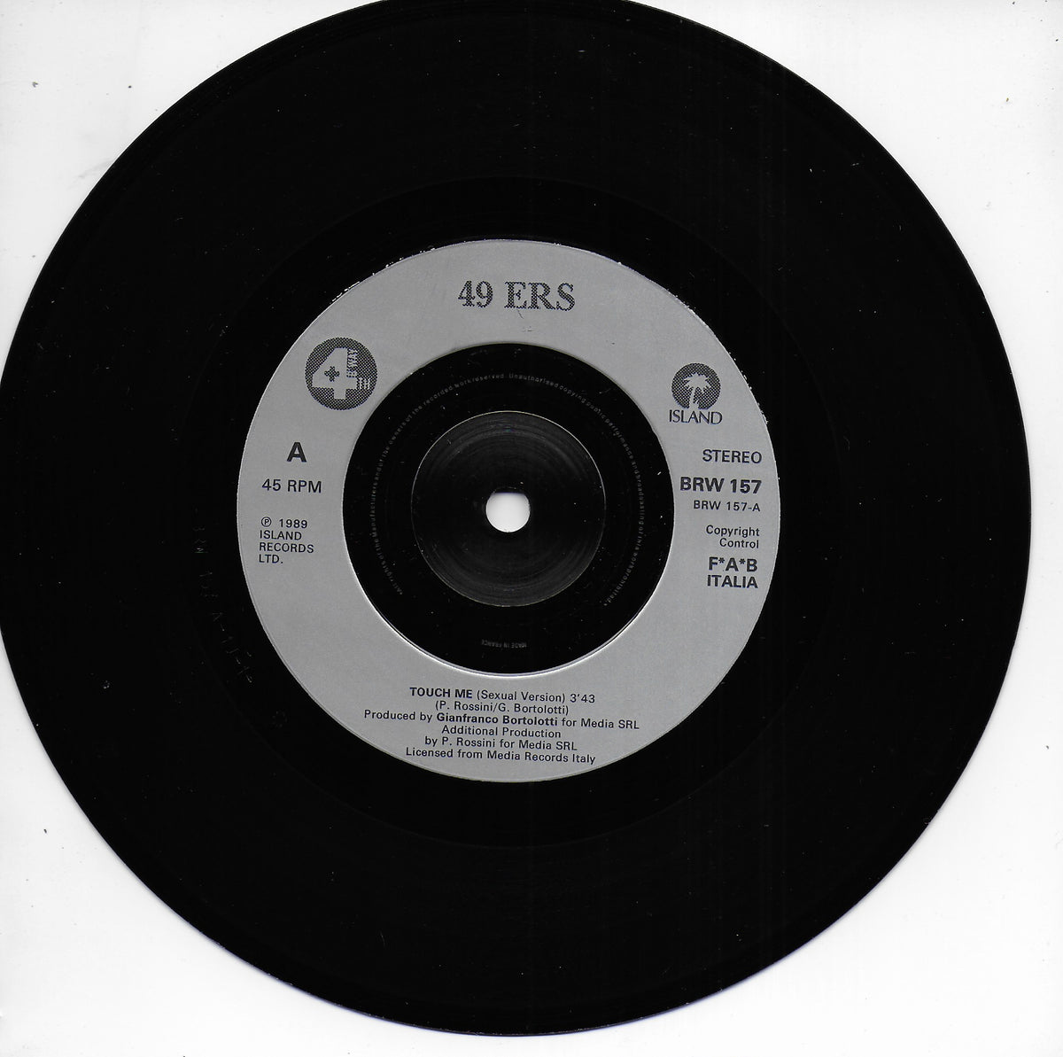 49ers - Touch me (Engelse uitgave)