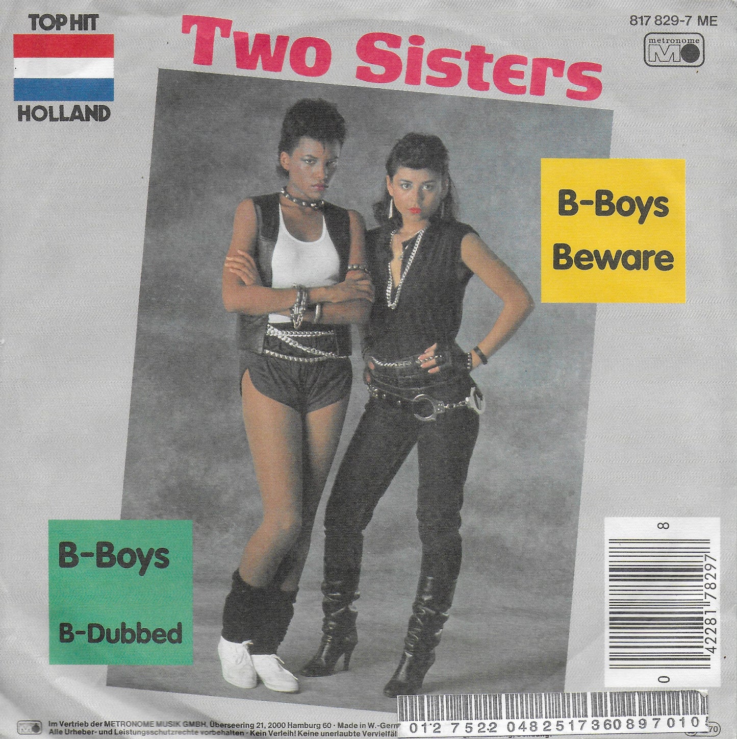 Two Sisters - B-boys beware (Duitse uitgave)