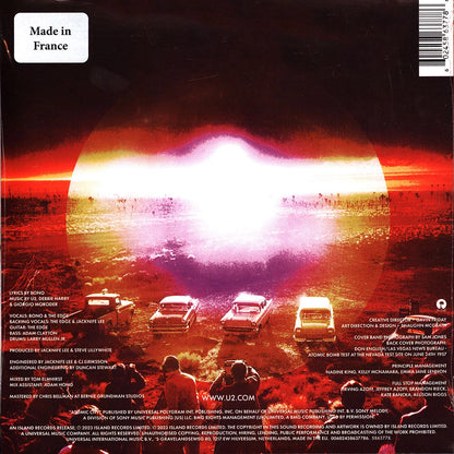 U2 - Atomic city (Limited edition, photoluminescent transparent vinyl)