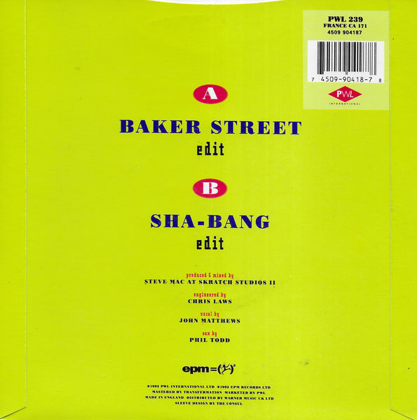 Undercover - Baker Street (Engelse uitgave)
