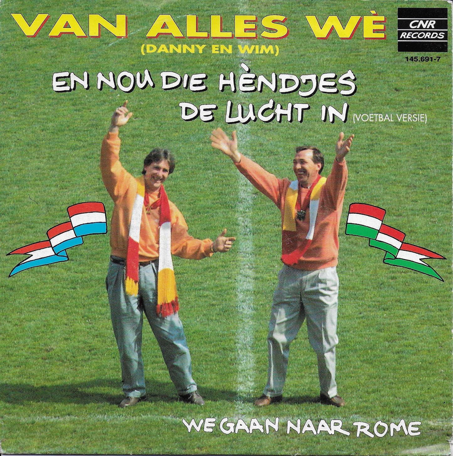 Van Alles Wè (Danny en Wim) - En nou die hèndjes de lucht in (voetbal versie)