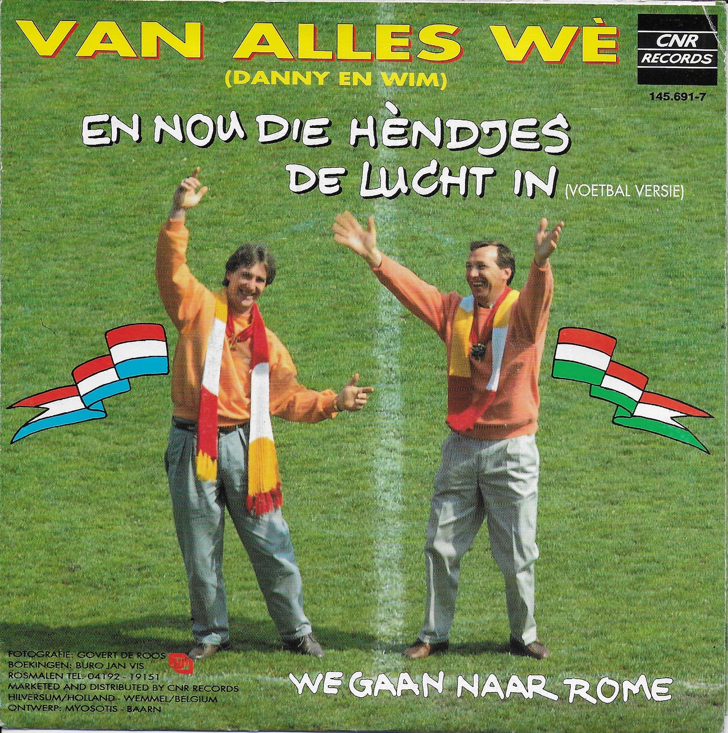 Van Alles Wè (Danny en Wim) - En nou die hèndjes de lucht in (voetbal versie)