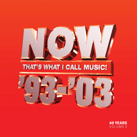 Various - Now That's What I Call Music! 40 Years Volume 2 1993-2003 (Red vinyl) (3LP)