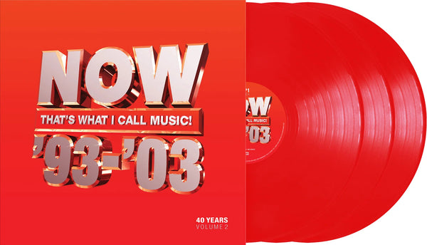 Various - Now That's What I Call Music! 40 Years Volume 2 1993-2003 (Red vinyl) (3LP)