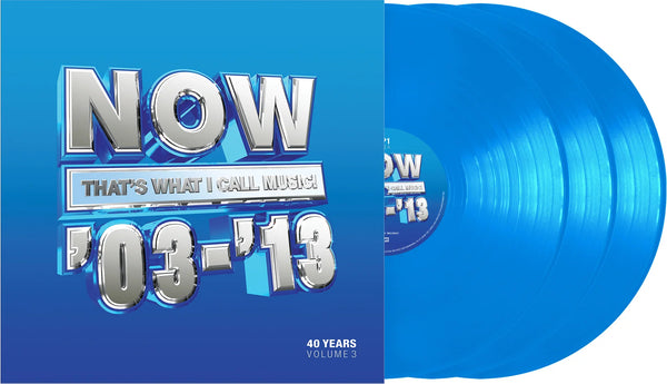Various - Now That's What I Call Music! 40 Years Volume 3 2003-2013 (Blue vinyl) (3LP)