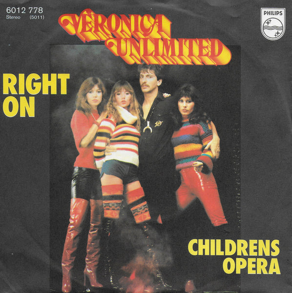 Veronica Unlimited - Right on (Duitse uitgave)