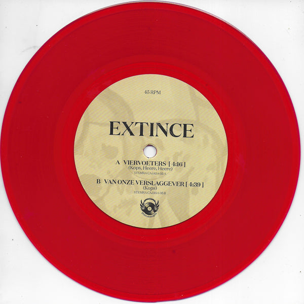 Extince - Viervoeters (25th Anniversary, limited red vinyl)
