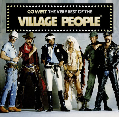 Village People - Go West / The Very Best Of The Village People (Limited edition, neon-green marbled vinyl) (LP)