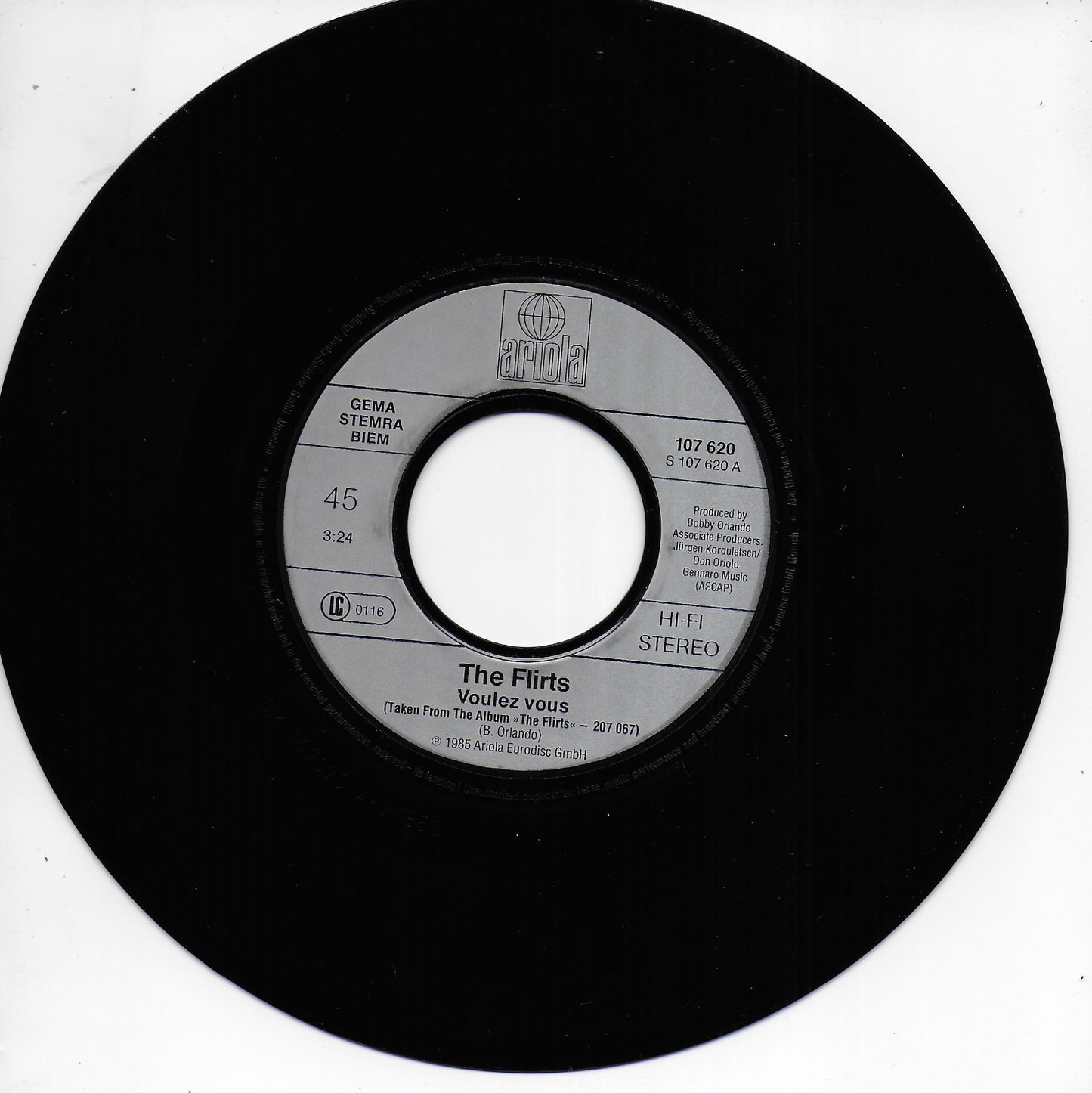 The Flirts - Voulez Vous