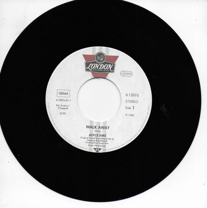 Joyce Sims - Walk away (Duitse uitgave)