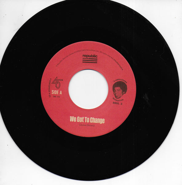 James Brown - We got to change / Say it loud-I'm black and I'm proud