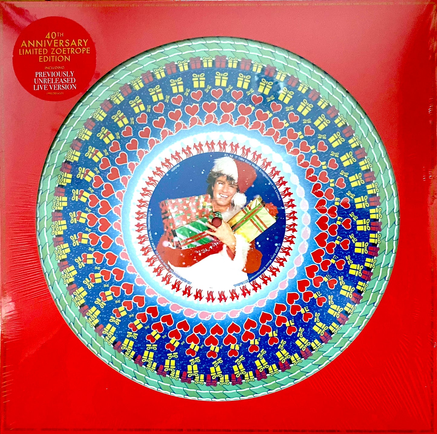 Wham! - Last Christmas (40th Anniversary limited zoetrope edition) (12" Maxi Single)