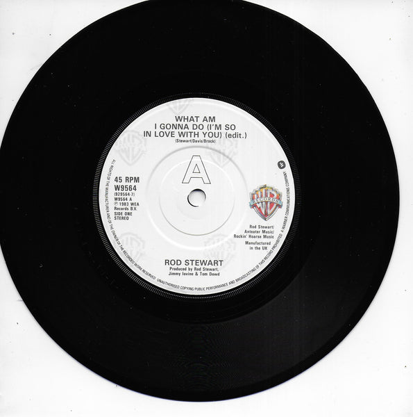 Rod Stewart - What am i gonna do (i'm so in love with you) (Engelse uitgave)