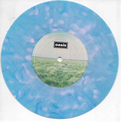 Oasis - Whatever (30th Anniversary, limited pink & blue splatter vinyl)