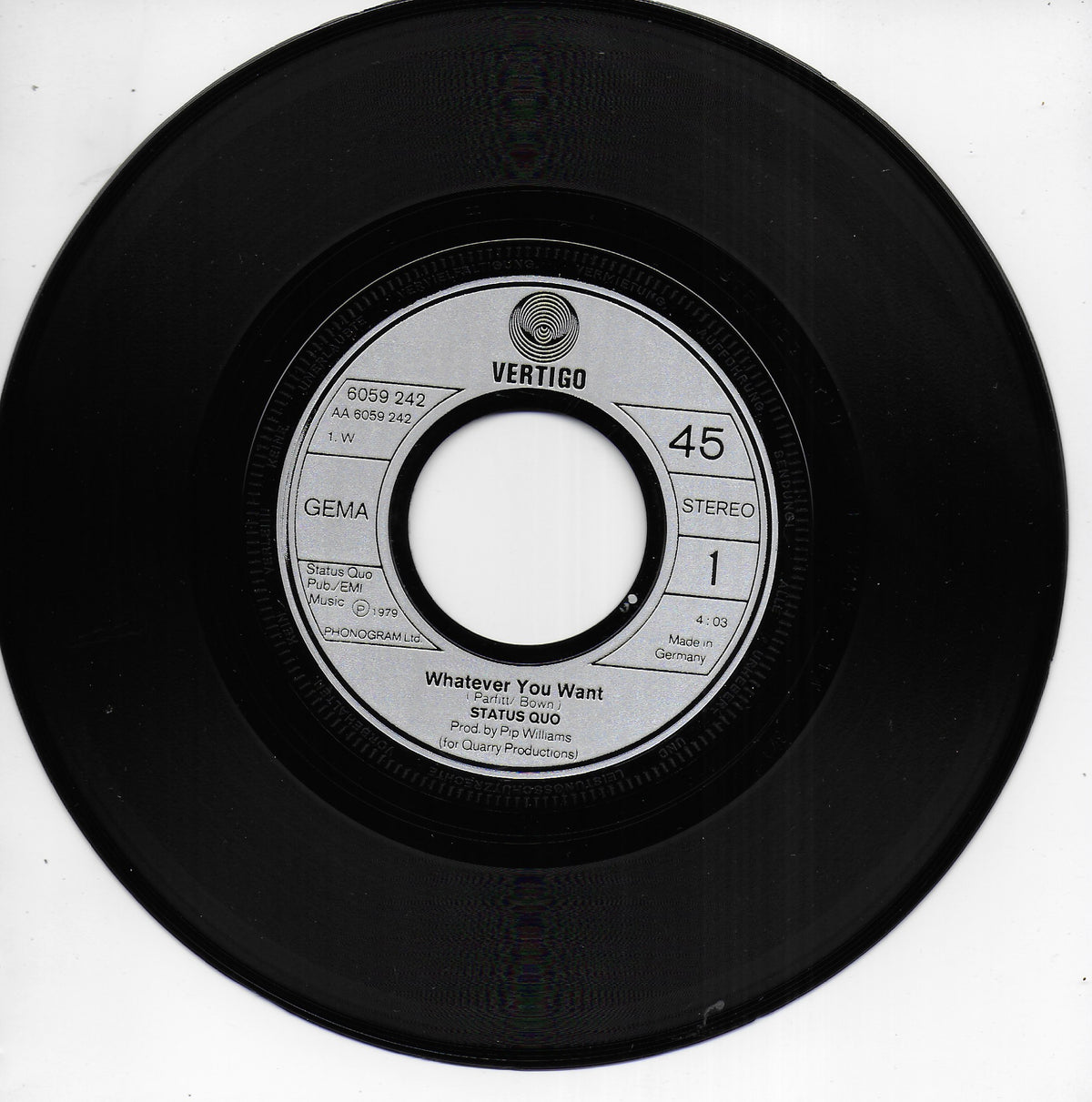 Status Quo - Whatever you want (Duitse uitgave)