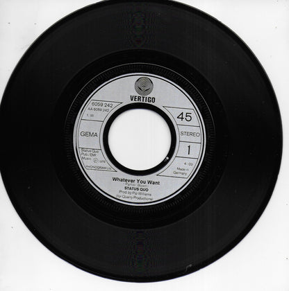 Status Quo - Whatever you want (Duitse uitgave)